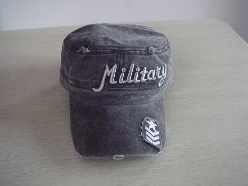 What do you want to do with the dirty hat?